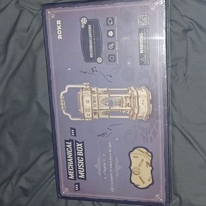 NEW ROKR Mechanical Music Box Victorian Lantern puzzle create build